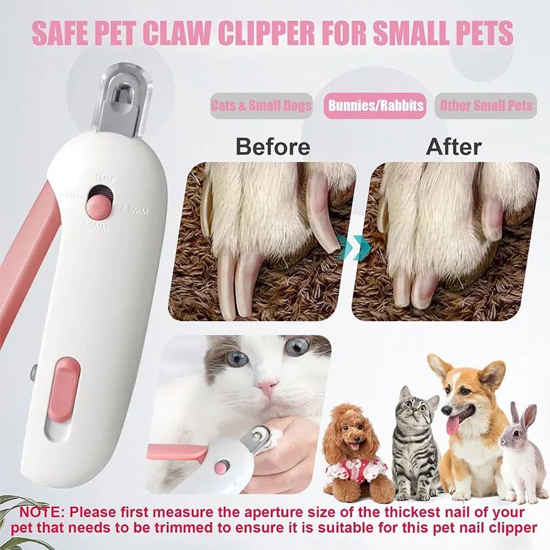 SafeTrim Pet Nail Clipper With Nail File 5