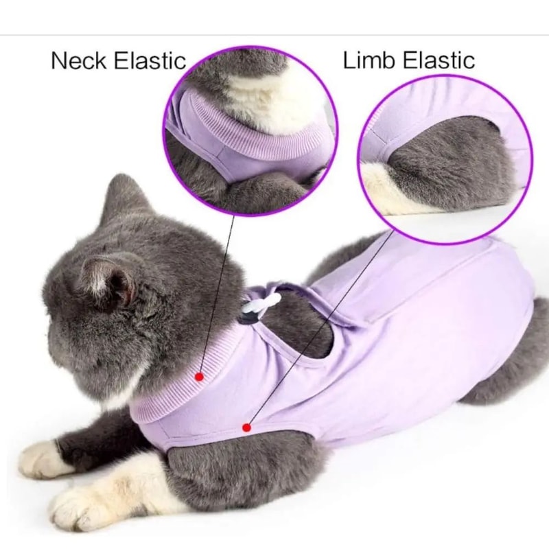 HealSoft Cat Recovery Suit Jumpsuit 1