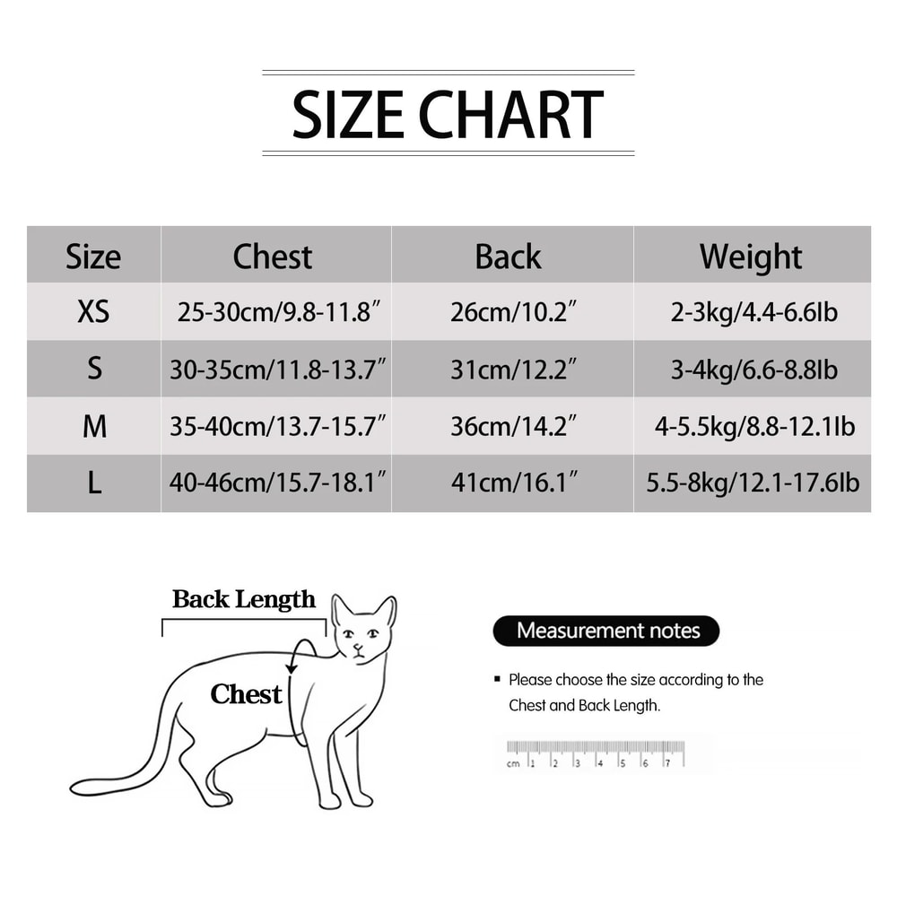 Cat Surgical Recovery Suit For Post Surgery Healing 1
