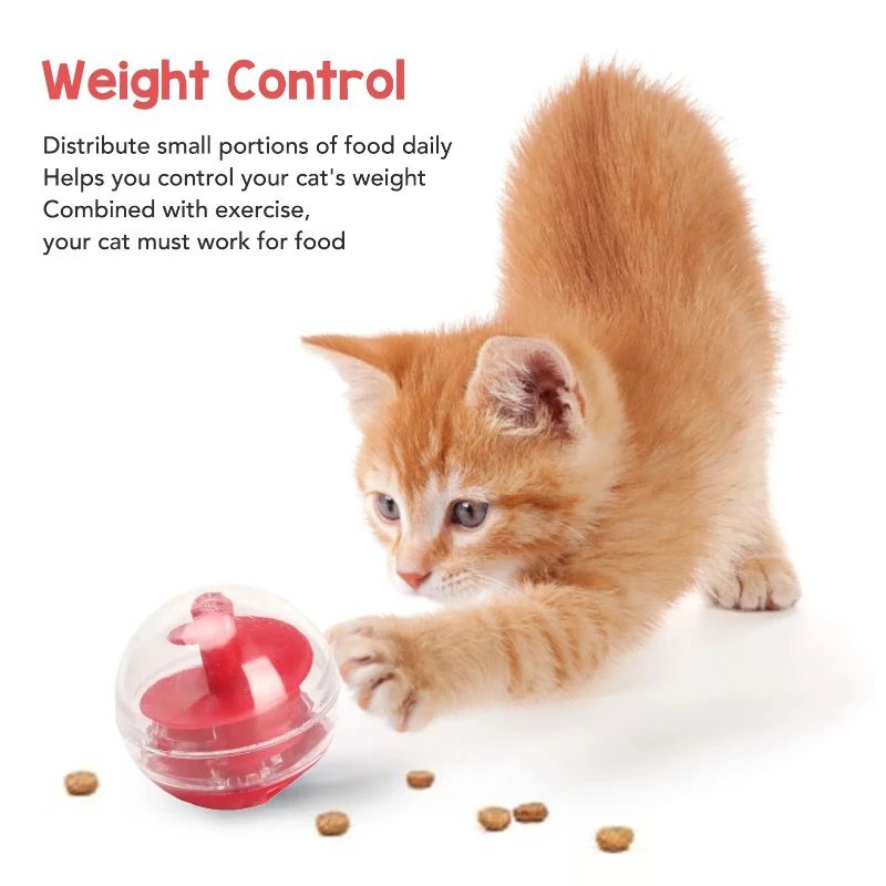 TreatRoll Interactive Cat Treat Dispensing Puzzle Ball 1
