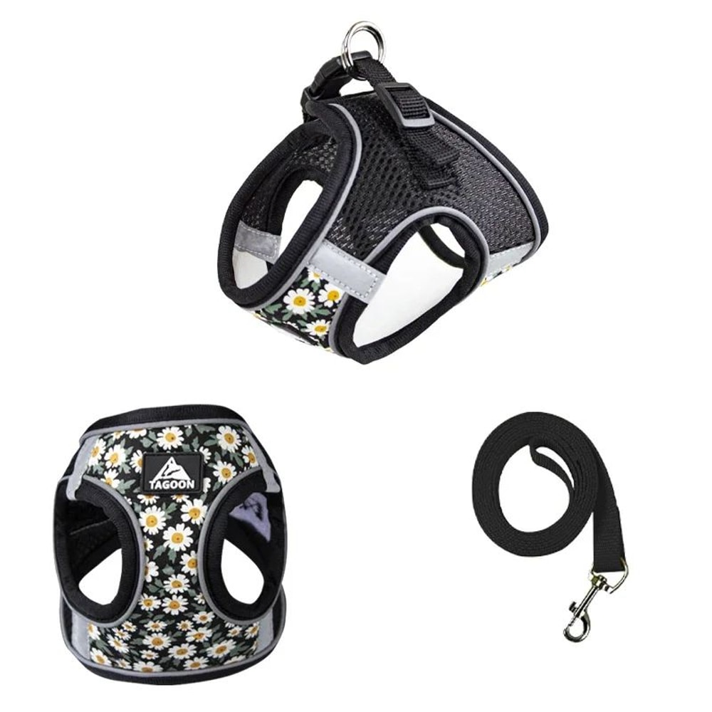 SafeWalk Reflective Escape Proof Cat Harness And Leash Set 6