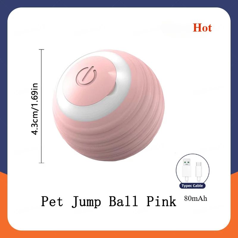 ZoomieRoll Rechargeable Interactive Cat Ball Toy 7