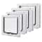 FreedomFlap 4 Way Locking Weatherproof Cat Door 3