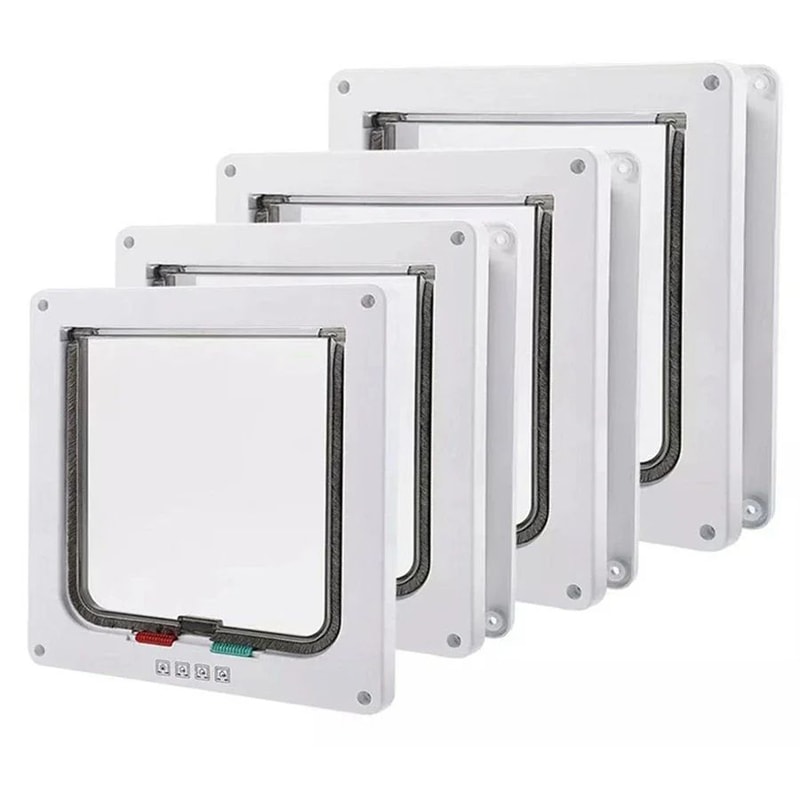 FreedomFlap 4 Way Locking Weatherproof Cat Door 3