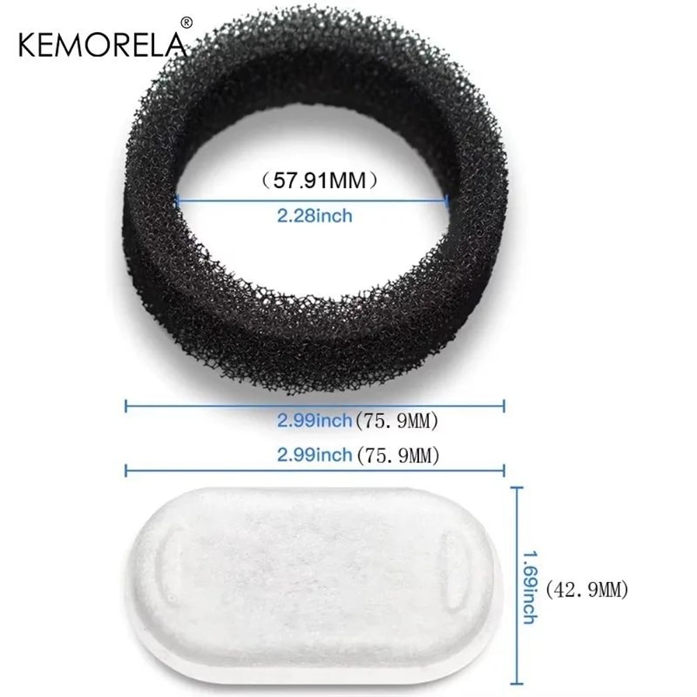 Pet Fountain Replacement Filter Set For Cats And Dogs 1