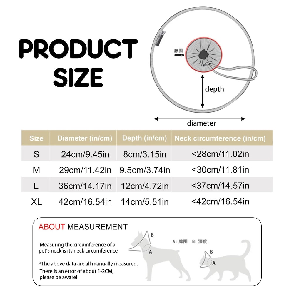 Soft Recovery Collar For Cats And Small Dogs 5