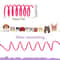 Colorful Cat Spring Toy Set 2