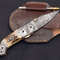 Deer Stag Handle Folding Knife 4