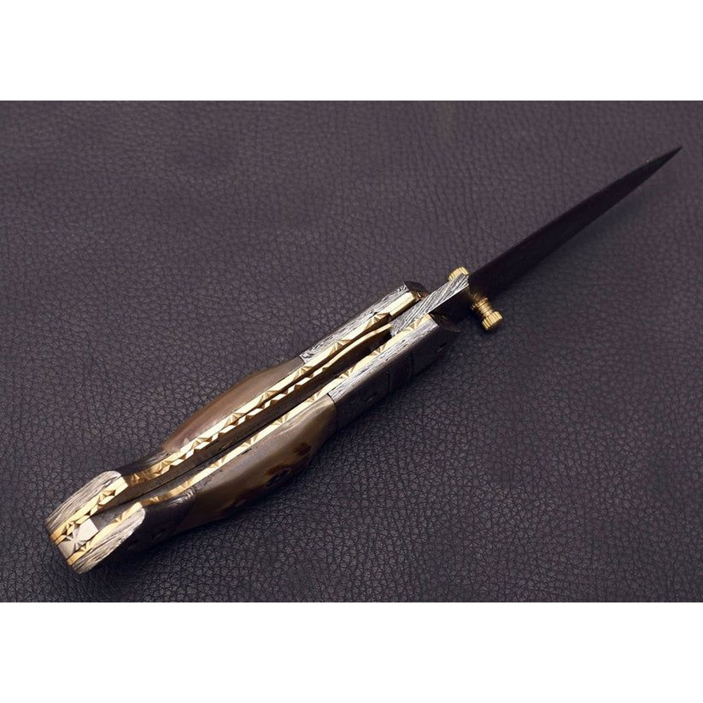 Ram Handle Folding Knife 5