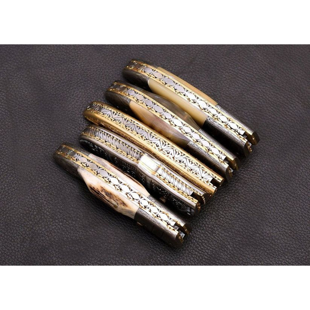 Set Of 5 Folding Pocket Knives 3