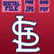 Svgpngjpgpdf STL St Louis Cut File For Cricut  Instant Download Download Digital File 0