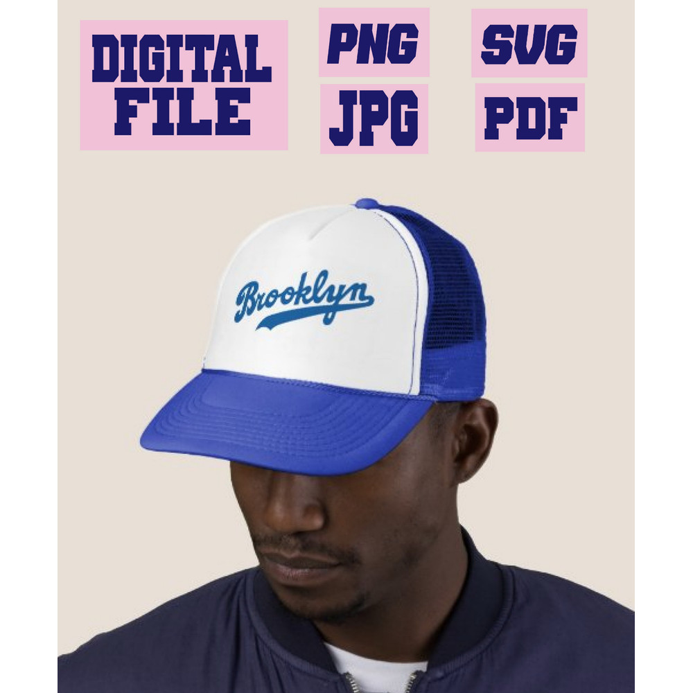 Svgpngjpgpdf Brooklyn Cut File For Cricut  Instant Download Download Digital File 2