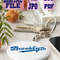 Svgpngjpgpdf Brooklyn Cut File For Cricut  Instant Download Download Digital File 3