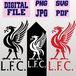 svg/png/jpg/pdf liverpool cut file for cricut .. instant download.. download digital file