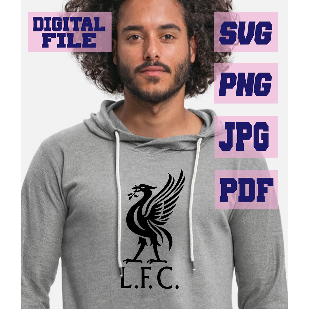 Svgpngjpgpdf Liverpool Cut File For Cricut  Instant Download Download Digital File 3