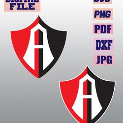 svg/png/jpg/pdf/dxf atlas logo futbol soccer football mexicana mexico layered vector cut file for cricut download