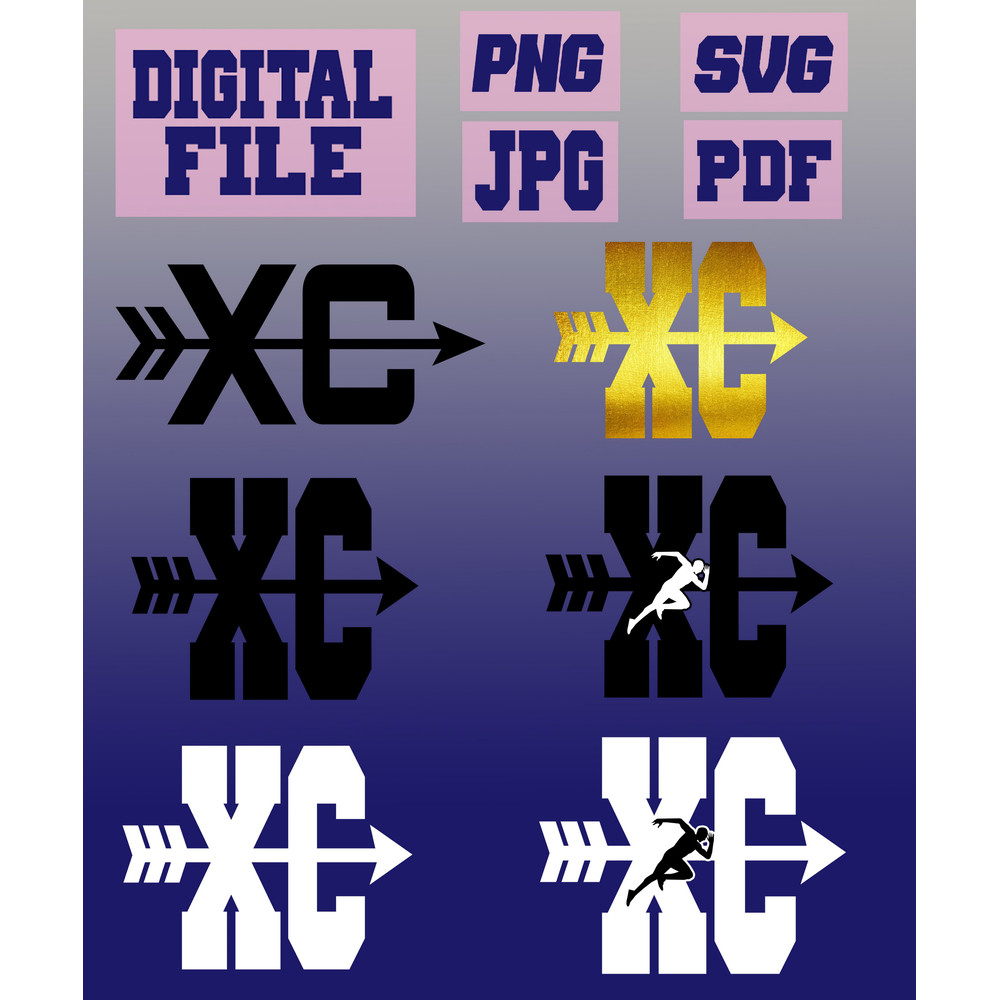 Svgpngjpgpdf XC Standing For Cross Country Running Fitness Race Sport Racercut File For Cricut  Dow 0