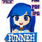 Pngjpgpdf Funneh Itsfunneh Roblox KREW LOGO Gamer Video Game Gaming Vector Download Digital File 1