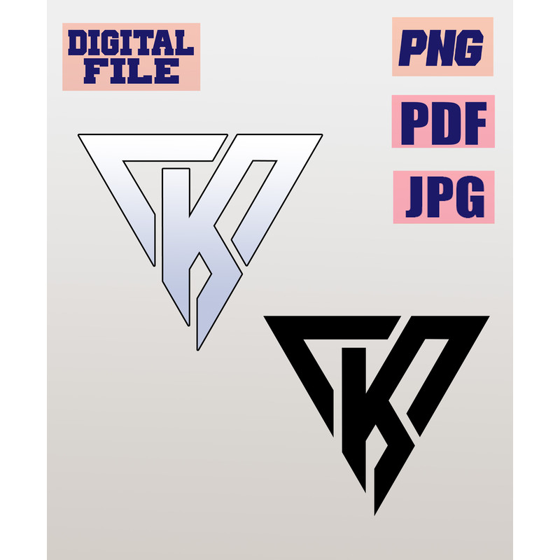 Pngjpgpdf Funneh Itsfunneh Roblox KREW LOGO Gamer Video Game Gaming Vector Download Digital File 3