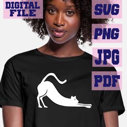 svg/png/pdf/ jpg pablo picasso cat line art print cutting file cricut for cats lovers..instant download.. download.. dig