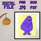Svgpngpdfjpg Grimace Mcdonalds Happy Birthday For Kids Cut File For Cricut Machinesinstant Download 2