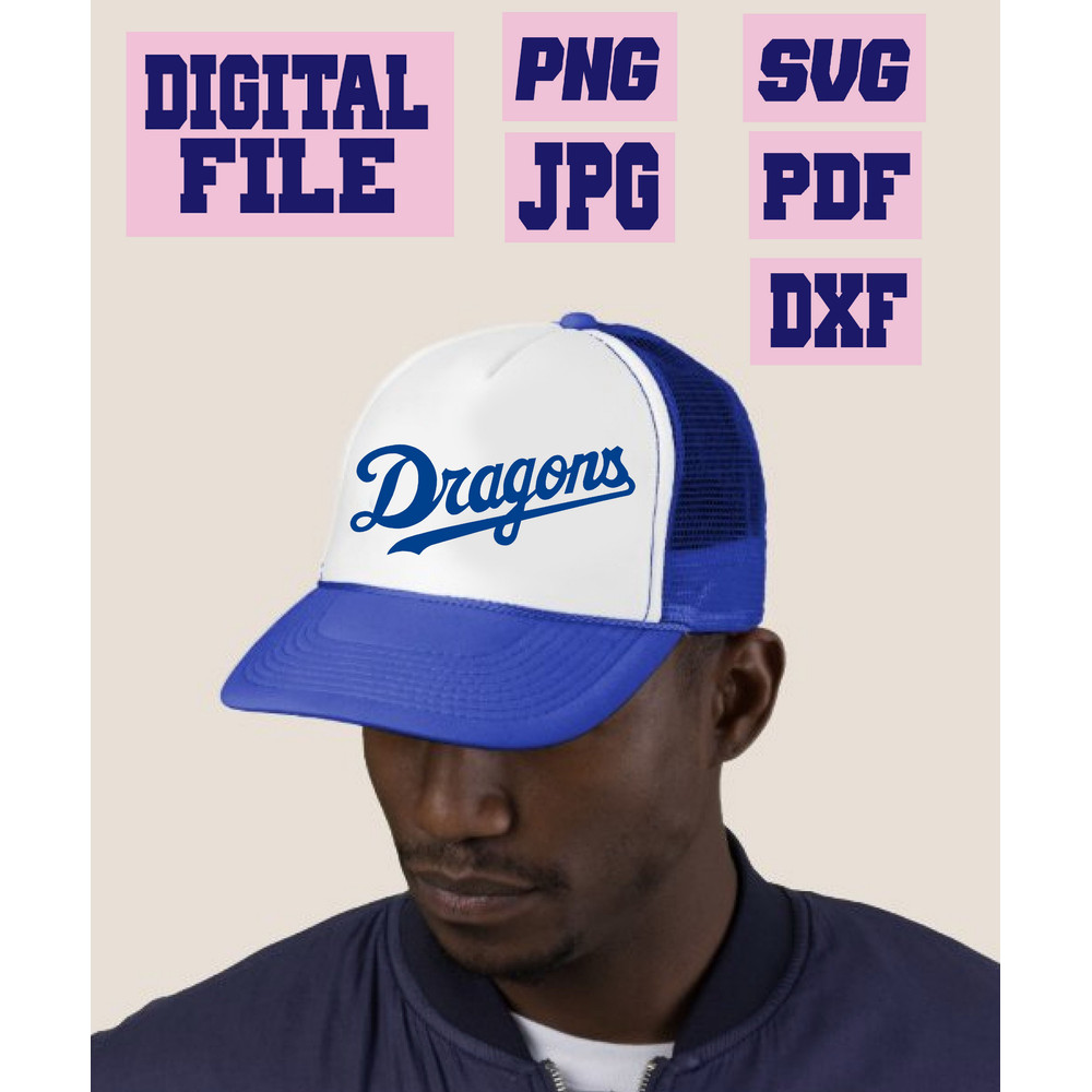 Svgpngjpgpdfdxf Dragons Logo Cut File For Cricut  Instant Download Download Digital File 3