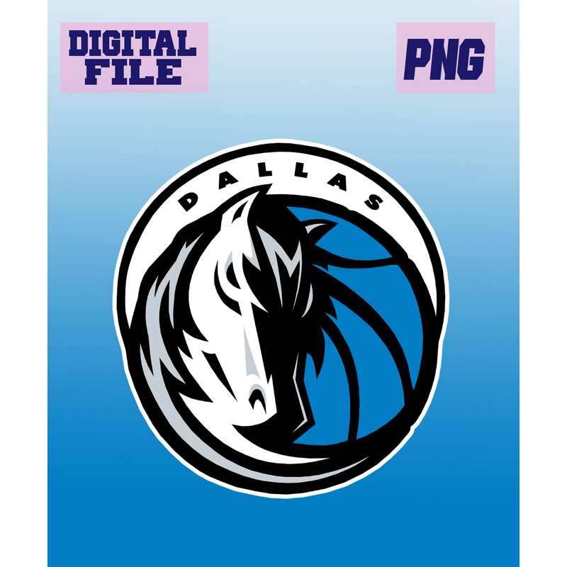 Png Mavs Basketball Sports Instant Download Download Digital File 0