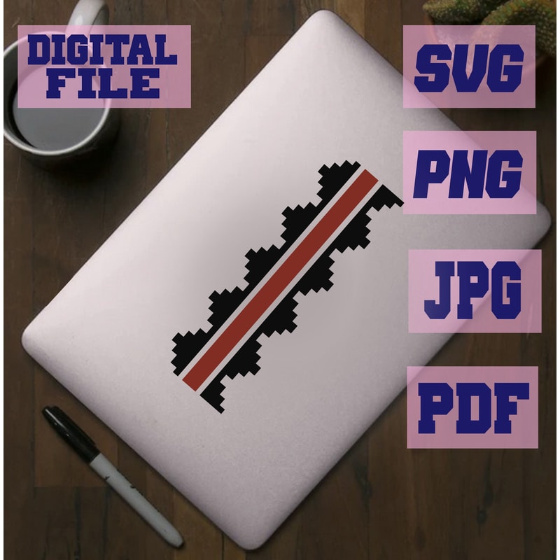 Svgpngjpgpdf Navajo Borders 3 Designs Flat Border With Ribbon Navajo Nation Art Cut File For Cricut 3