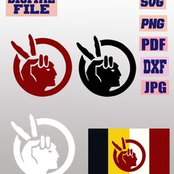 svg/png/jpg/pdf/dxf american indian movement flag aim flag american indian 4 designs vector cut file cricut download