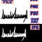 Svgpngdxfjpgpdf Signature Of Donald Trump Autograph Cut File For Cricut  Download Digital File 0