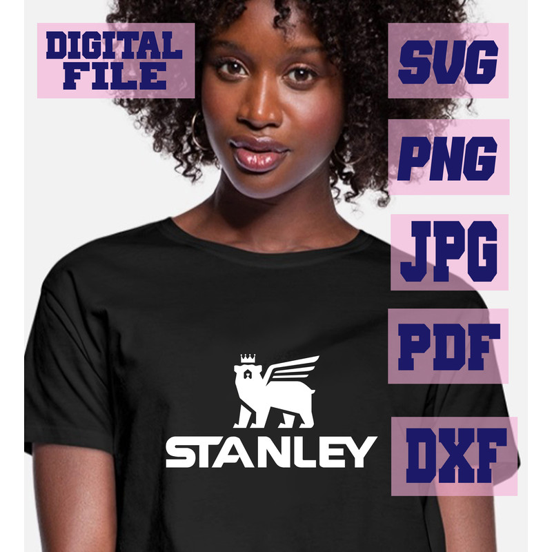 Svgpngdxfjpgpdf STANLEY Logo Vector Design Silhouette Cut File For Cricut  Download Digital File 1