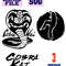 Svg Cobra Kai Bundle Logo Design Cobra Kai Karate Cut Fie For Cricut INSTANT DOWNLOAD Download Digi 0