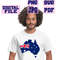 Svgpngjpgpdf Australia Flag Map Cut File For Cricut  Instant Download Download Digital File 1