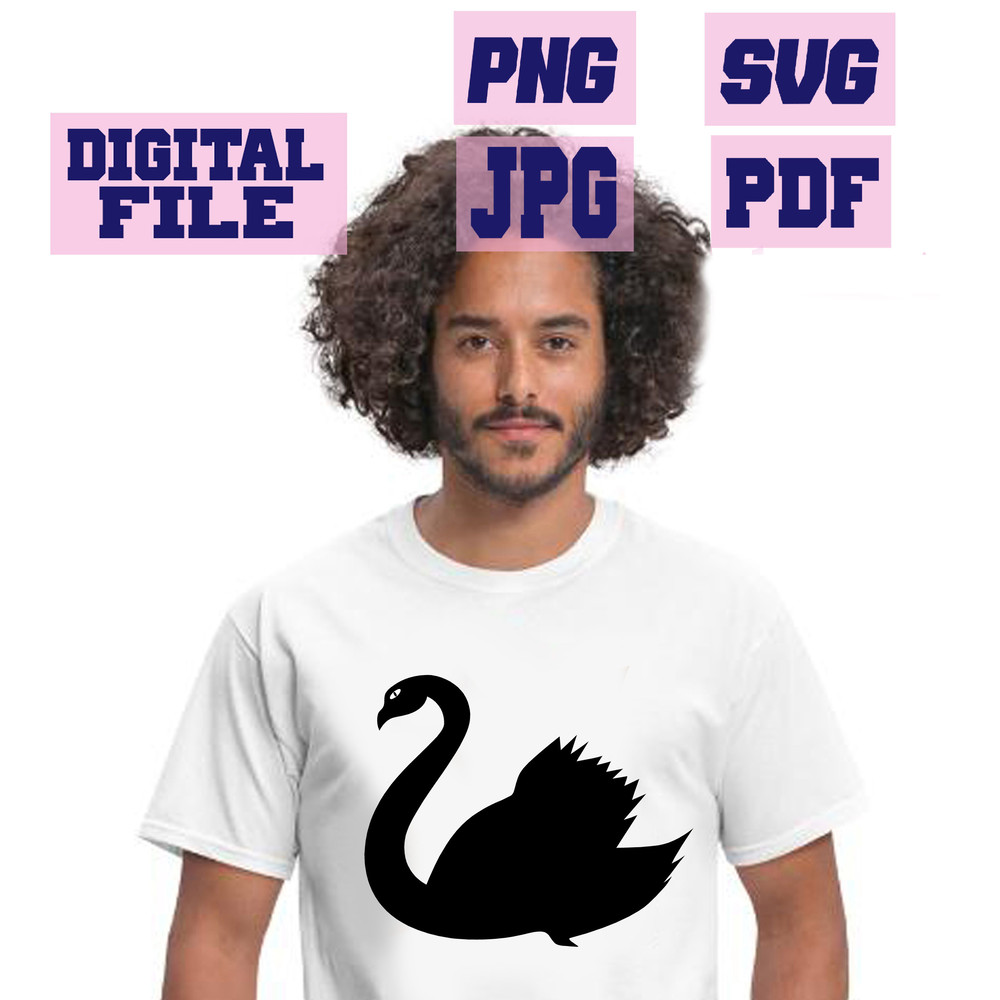 Svgpngpdfjpg Australian Western Australia Flag Swan Love Heart Australian Bird Cut File For Cricut  3