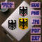 Svgpngjpgpdfdxf Coat Of Arms Of Germany Bundeswappen Black Eagle Schwarzen Adler 3 Designs Cut File 2