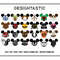 Star Wars Mouse Ears SVG Bundle  Baby Yoda Darth Vader Stormtrooper Disney Cut Files For Cricut  Si 0