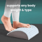 Back Stretcher Pillow For Neck And Lumbar Support Pain Relief Massager For Herniated Disc Sciatica 3