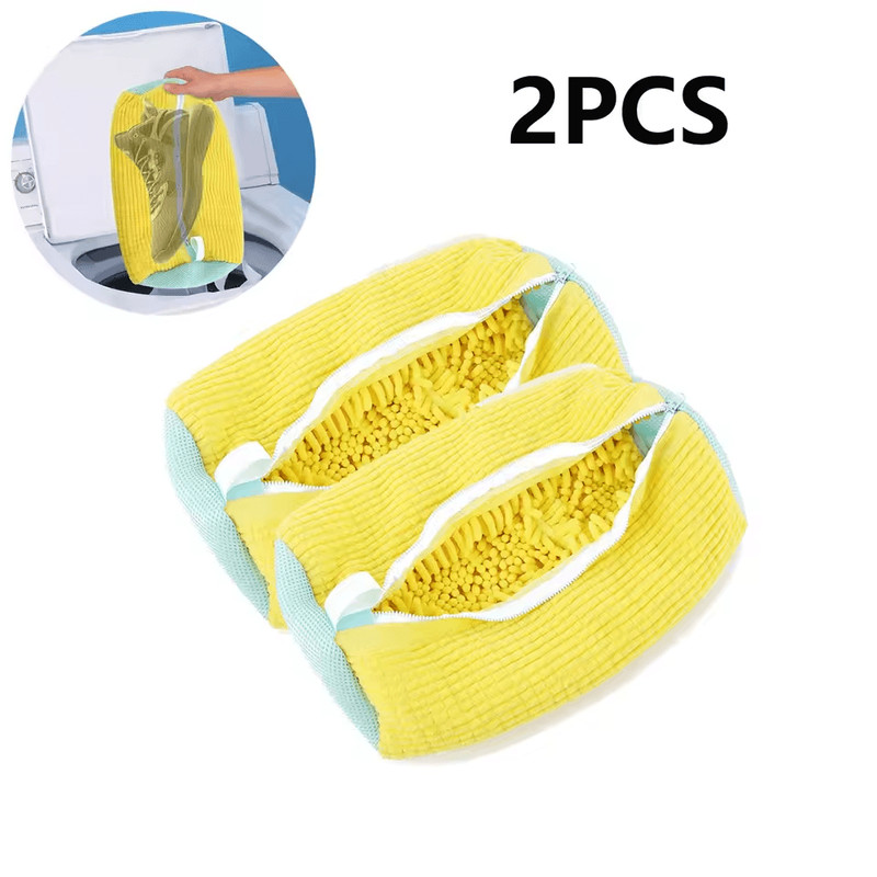 Reusable Shoe Washing Bag For Washing Machine 1 2PCS Sneaker And Tennis Shoe Cleaner Kit 9