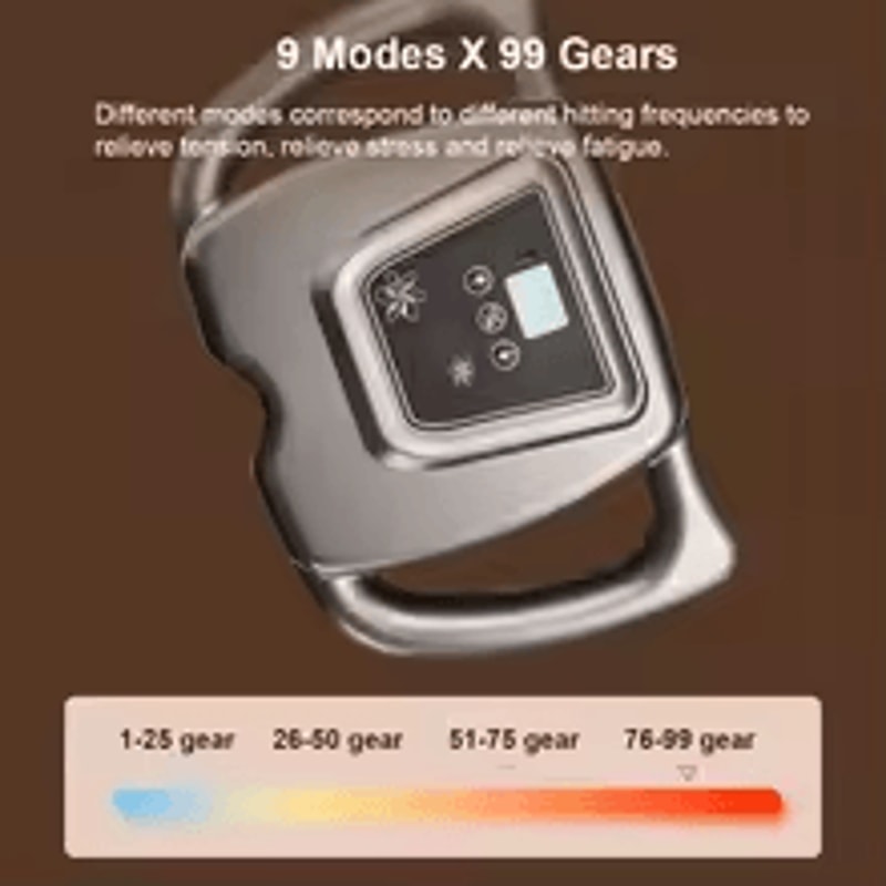 16 Head HighFrequency Muscle Massager Gun Deep Tissue Percussion Therapy For Full Body Relief 2