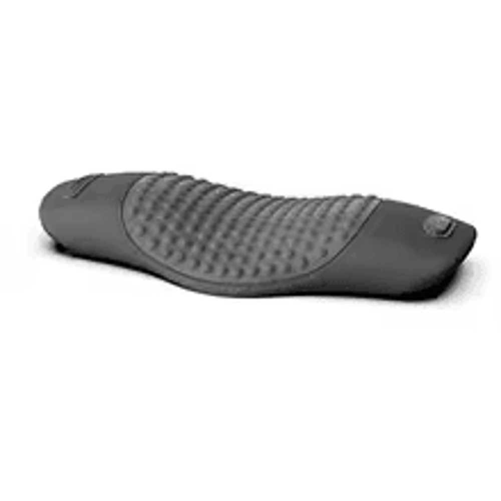 ErgoRelief Heated Lumbar Massage Cushion Ergonomic Electric Waist Support Pillow With Heat  Vibrati 4