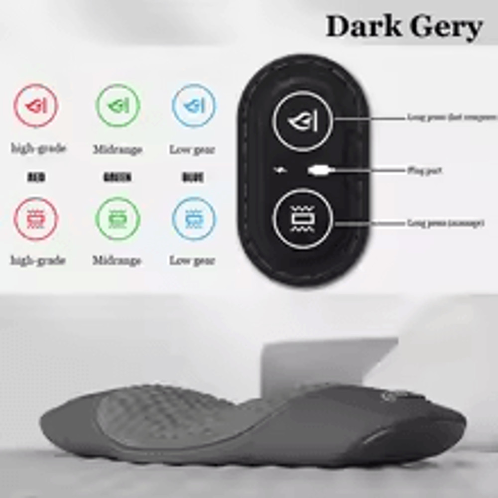 ErgoRelief Heated Lumbar Massage Cushion Ergonomic Electric Waist Support Pillow With Heat  Vibrati 6