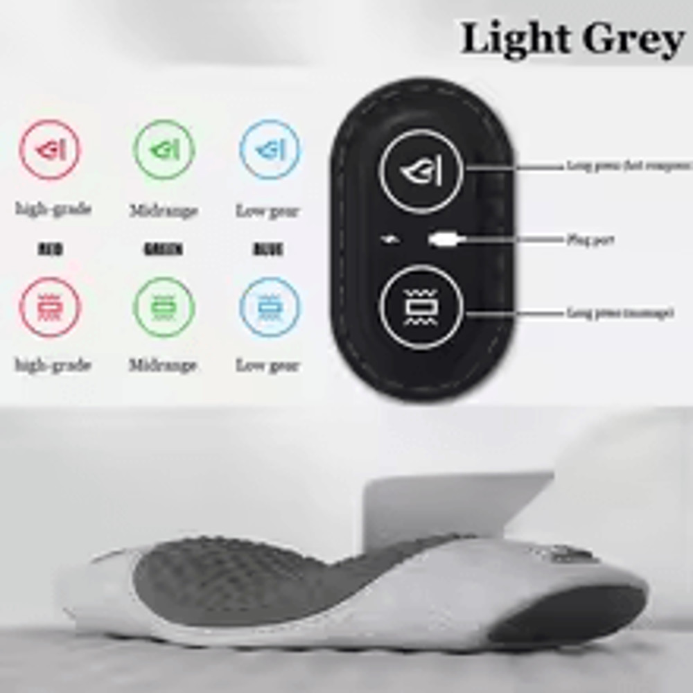 ErgoRelief Heated Lumbar Massage Cushion Ergonomic Electric Waist Support Pillow With Heat  Vibrati 7