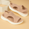 Womens Summer 2024 Comfort Sport Sandals Casual Wedge Platform Sandals For Beach Travel Everyday 4
