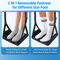Adjustable Airplane Foot Hammock With Memory Foam Removable Pad For Travel Comfort 3