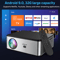 UltraBright 26000 Lumen 4K Smart Projector With 8K Decoding Auto Focus  5G WiFi 1