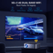 UltraBright 26000 Lumen 4K Smart Projector With 8K Decoding Auto Focus  5G WiFi 4