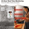 2in1 Natural Gas  Carbon Monoxide Detector Plug In Combustible Gas Leak Monitor With Digital Displa 2