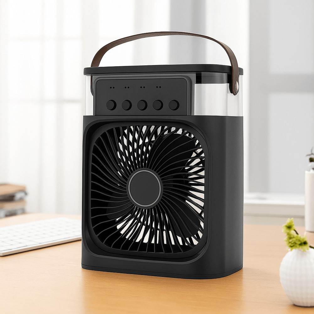 3in1 Portable Air Cooler With LED Night Light And Humidifier  Compact Cooling Solution For Home And 5