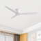4252Inch Modern Ceiling Fan Without Light DC Motor RemoteControlled LowProfile Design 0