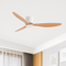 4252Inch Modern Ceiling Fan Without Light DC Motor RemoteControlled LowProfile Design 1
